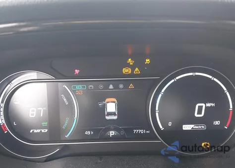 2020 Kia Niro Ev Ex Premium z USA, uszkodzony, nr VIN KNDCE3LG4L5047273